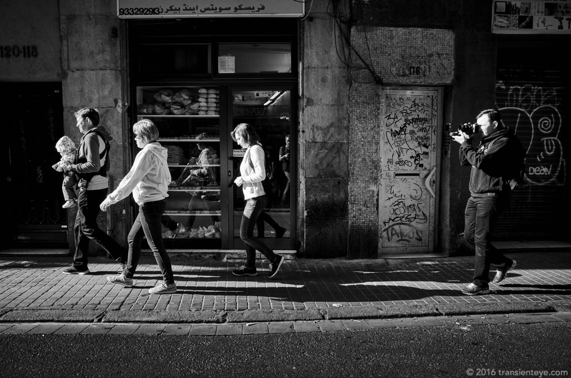 Barcelona Street Photography - Ricoh GR II - Black and White